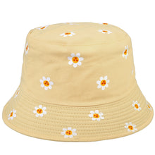 Load image into Gallery viewer, Bucket Hat - Daisy Flower