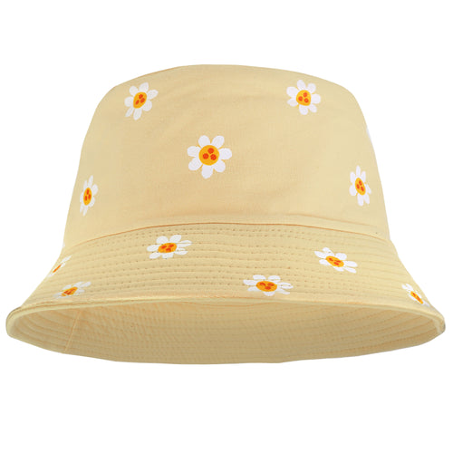 Bucket Hat - Daisy Flower