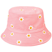 Load image into Gallery viewer, Bucket Hat - Daisy Flower