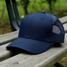 Load image into Gallery viewer, 6 Panel Trucker Hat - Navy