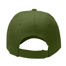 Load image into Gallery viewer, 12-Pack Baseball Dad Cap Velcro Strap Adjustable Size - Army Green