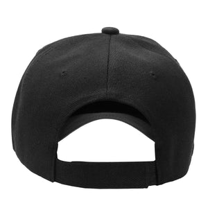 12-Pack Baseball Dad Cap Velcro Strap Adjustable Size - Black