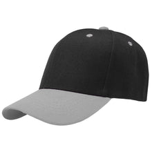 Load image into Gallery viewer, 12-Pack Baseball Dad Cap Velcro Strap Adjustable Size - Black/Gray