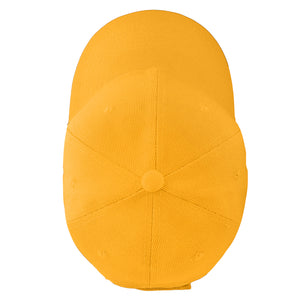 12-Pack Baseball Dad Cap Velcro Strap Adjustable Size - Gold