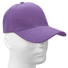 Load image into Gallery viewer, 12-Pack Baseball Dad Cap Velcro Strap Adjustable Size - Lavender