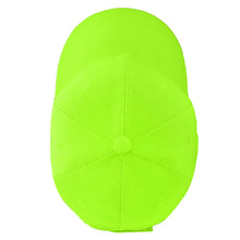 Load image into Gallery viewer, 144-Pack Baseball Dad Cap Velcro Strap Adjustable Size - Neon Green