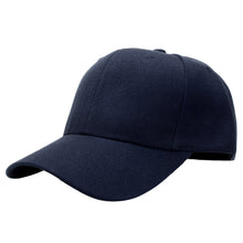 Load image into Gallery viewer, 12-Pack Baseball Dad Cap Velcro Strap Adjustable Size - Navy