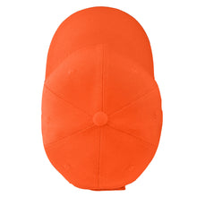 Load image into Gallery viewer, 12-Pack Baseball Dad Cap Velcro Strap Adjustable Size - Orange