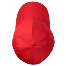Load image into Gallery viewer, 12-Pack Baseball Dad Cap Velcro Strap Adjustable Size - Red