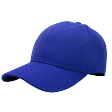 Load image into Gallery viewer, 12-Pack Baseball Dad Cap Velcro Strap Adjustable Size - Royal Blue