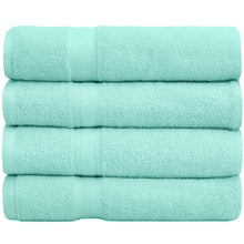 Load image into Gallery viewer, Falari 4-Pack Bath Towel 27x54 - Aqua