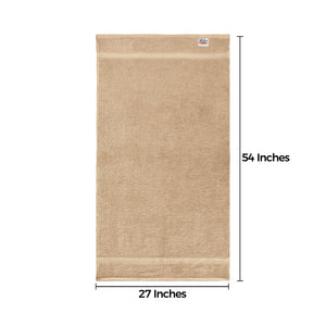 Falari 4-Pack Bath Towel 27x54 - Beige