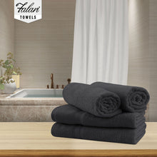 Load image into Gallery viewer, Falari 4-Pack Bath Towel 27x54 - Dark Gray