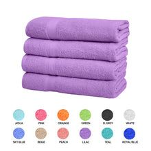 Load image into Gallery viewer, Falari 4-Pack Bath Towel 27x54 - Lilac