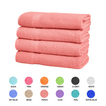 Load image into Gallery viewer, Falari 4-Pack Bath Towel 27x54 - Peach