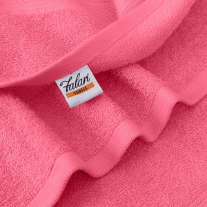 Falari 4-Pack Bath Towel 27x54 - Pink