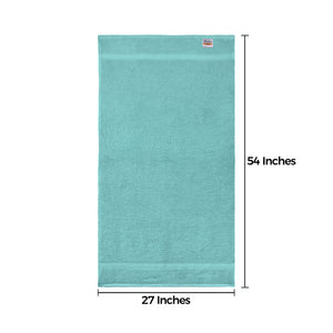Falari 4-Pack Bath Towel 27x54 - Teal