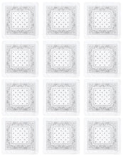 Load image into Gallery viewer, 12-Pack Bandana Headband - White