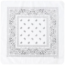 Load image into Gallery viewer, 12-Pack Bandana Headband - White