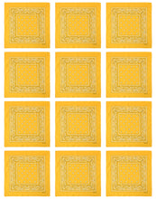 Load image into Gallery viewer, 12-Pack Bandana Headband - Gold