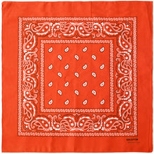 Load image into Gallery viewer, 12-Pack Bandana Headband - Orange