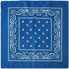 Load image into Gallery viewer, 12-Pack Bandana Headband - Blue
