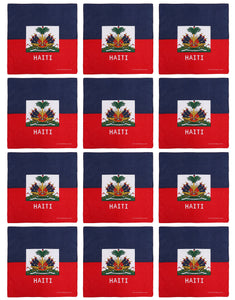 12-Pack Bandana Headband - Haiti