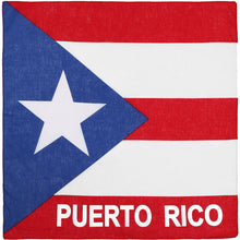 Load image into Gallery viewer, 12-Pack Bandana Headband - Puerto Rico