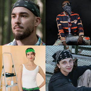 12-Pack Bandana Headband - Mexico