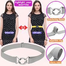 Load image into Gallery viewer, Falari Womens Stretch Adjustable Dress Belt