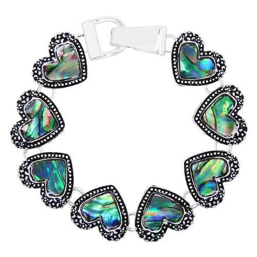 Heart Magnetic Closured Bracelet