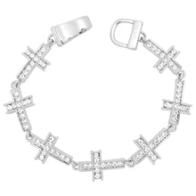 Load image into Gallery viewer, Cross Magnetic Closured Bracelet
