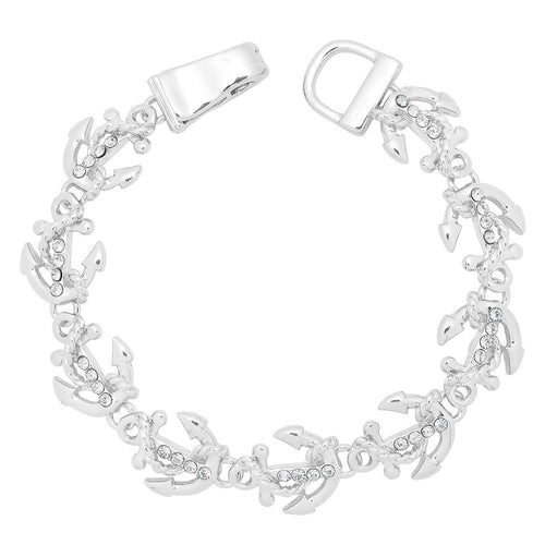 Anchor Magnetic Closured Bracelet