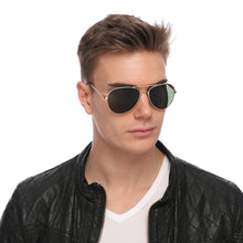 Load image into Gallery viewer, Aviator Sunglasses Classic - Polarized - Gold Frame - Dark Green