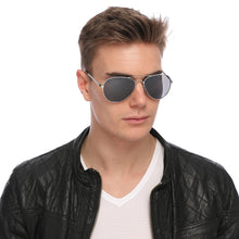 Load image into Gallery viewer, Aviator Sunglasses Classic - Non-Polarized - Silver Frame - Gray