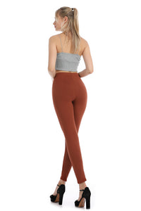 Falari Classic Leggings - Light Brown