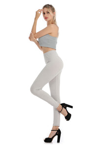 Falari Classic Leggings - Light Grey