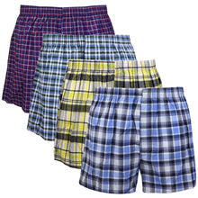 Load image into Gallery viewer, Falari 4-Pack Boy Boxer Underwear 100% Cotton Premium Quality