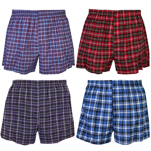 Falari 4-Pack Boy Boxer Underwear 100% Cotton Premium Quality