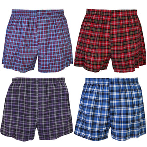 Falari 4-Pack Boy Boxer Underwear 100% Cotton Premium Quality