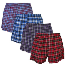 Load image into Gallery viewer, Falari 4-Pack Boy Boxer Underwear 100% Cotton Premium Quality