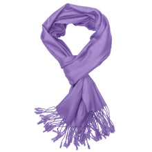 Load image into Gallery viewer, Women&#39;s Soft Solid Color Pashmina Shawl Wrap Scarf - Lavender