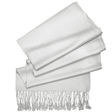Load image into Gallery viewer, Women&#39;s Soft Solid Color Pashmina Shawl Wrap Scarf - Silver Grey