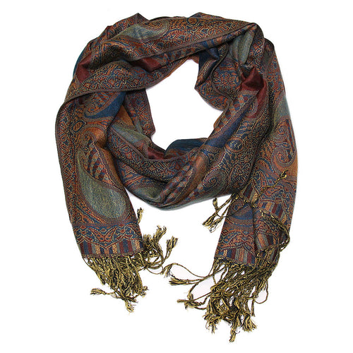 Women's Paisley Pashmina Shawl