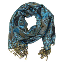 Load image into Gallery viewer, Women&#39;s Paisley Pashmina Shawl