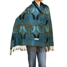 Load image into Gallery viewer, Women&#39;s Paisley Pashmina Shawl