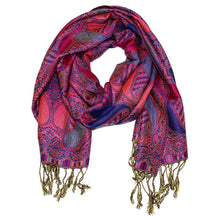 Load image into Gallery viewer, Women&#39;s Paisley Pashmina Shawl