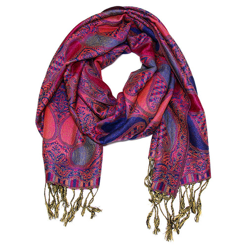 Women's Paisley Pashmina Shawl