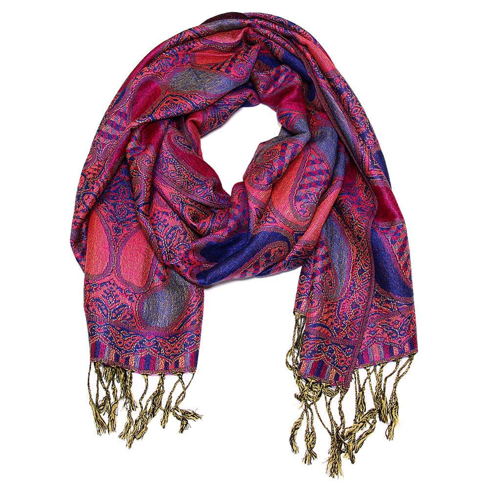 Women's Paisley Pashmina Shawl
