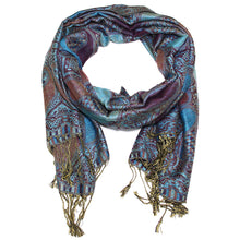 Load image into Gallery viewer, Women&#39;s Paisley Pashmina Shawl